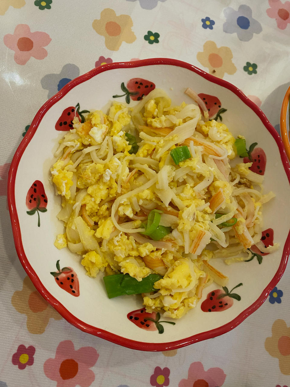 蟹柳滑蛋！鲜嫩到爆！