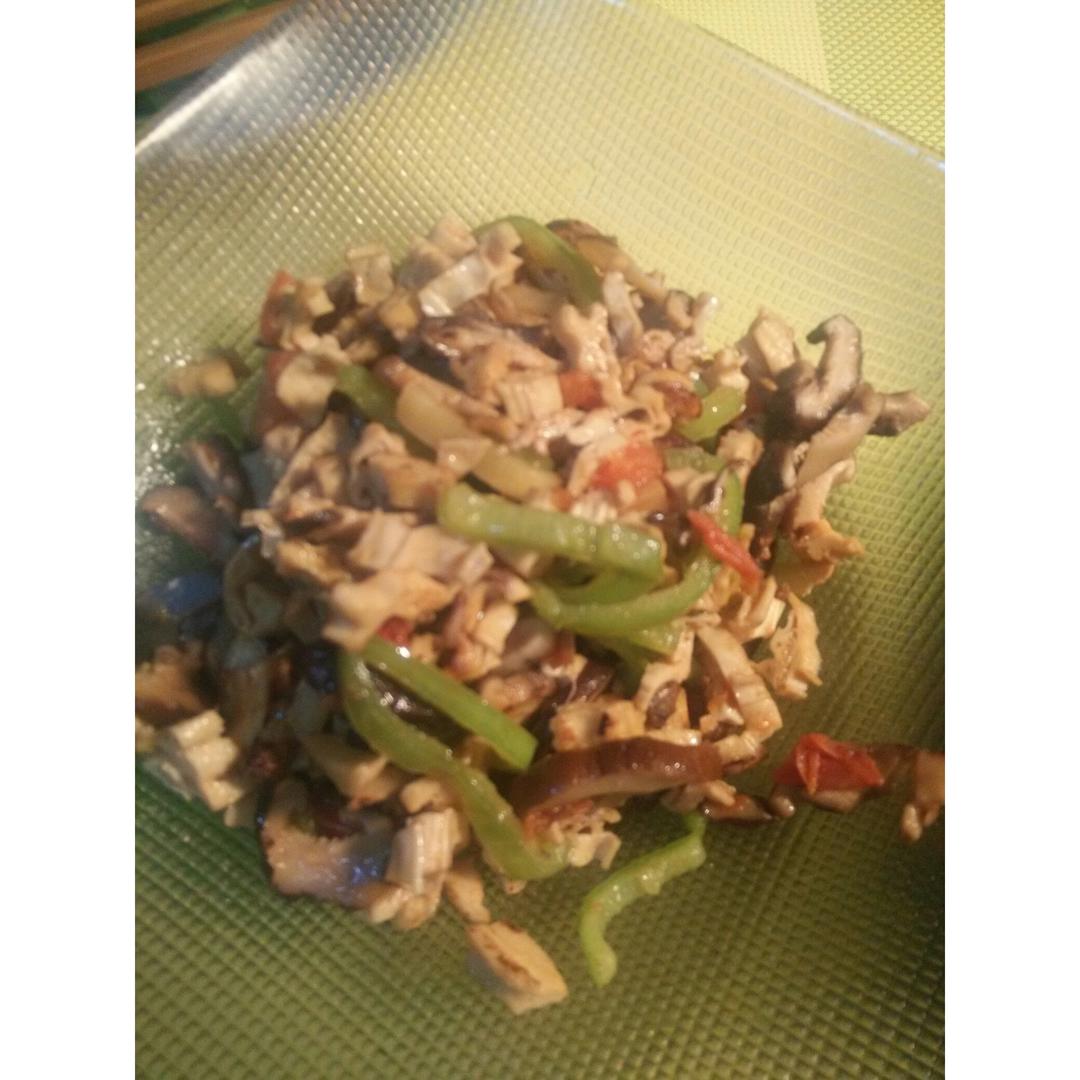 香喷喷的下饭菜~咸香三丝 • 圆满素食