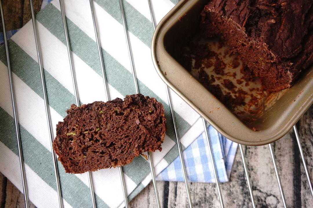 巧克力西葫芦快手面包（健康巧克力“蛋糕”）丨健康·烘焙