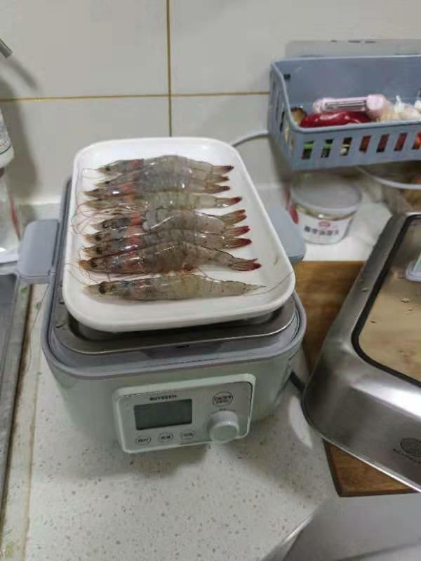 清蒸东星斑&罗氏虾-年年有余&哈哈大笑【北鼎年夜饭】