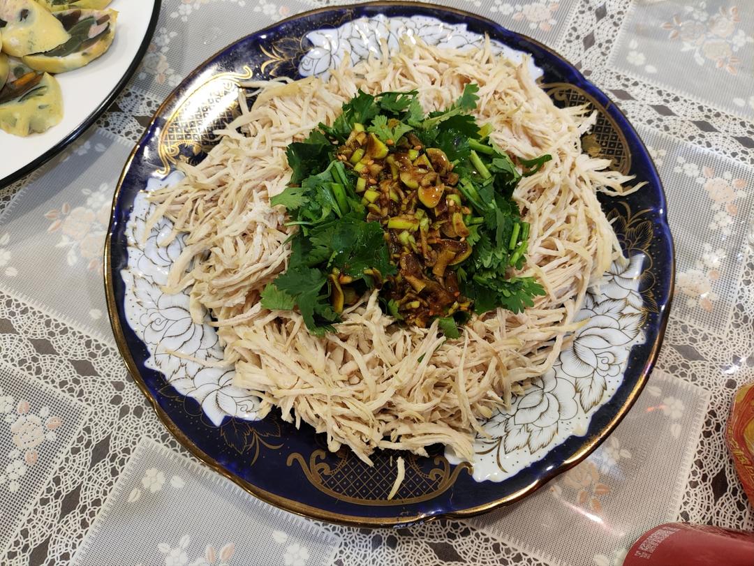 鸡胸肉这样做巨好吃❗️凉拌鸡丝😋低脂高蛋白
