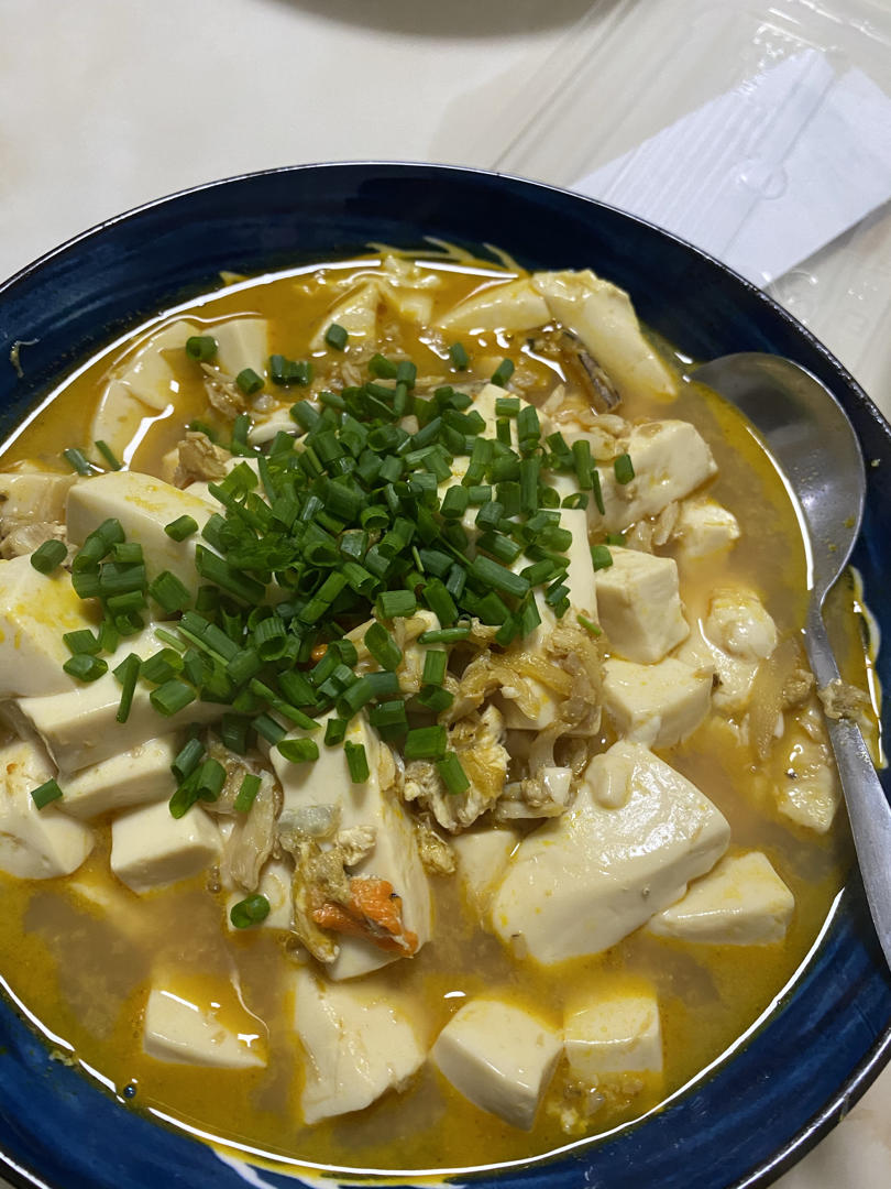 蟹肉豆腐