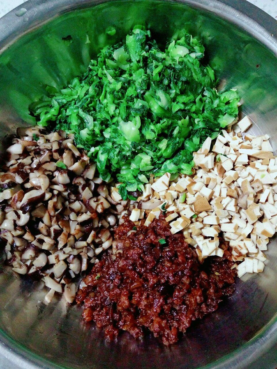 节省一半时间的大包子（另付翠绿菜包子，肉包子，腹黑包子食谱）