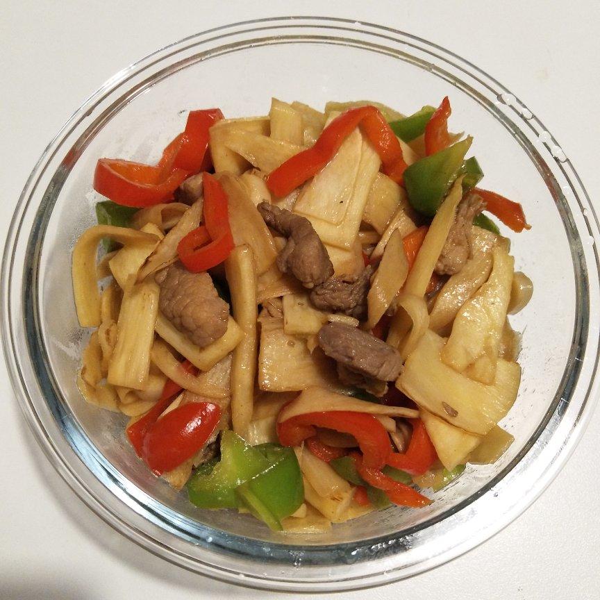 茭白肉丝
