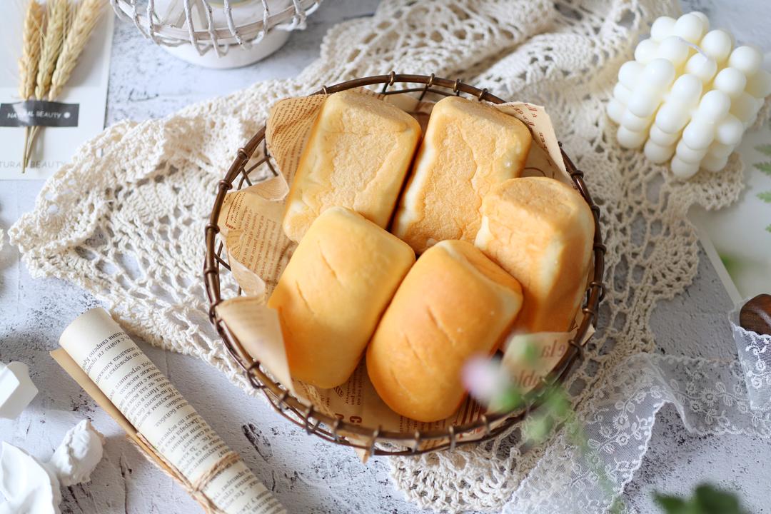 纯奶手撕吐司的做法 步骤1