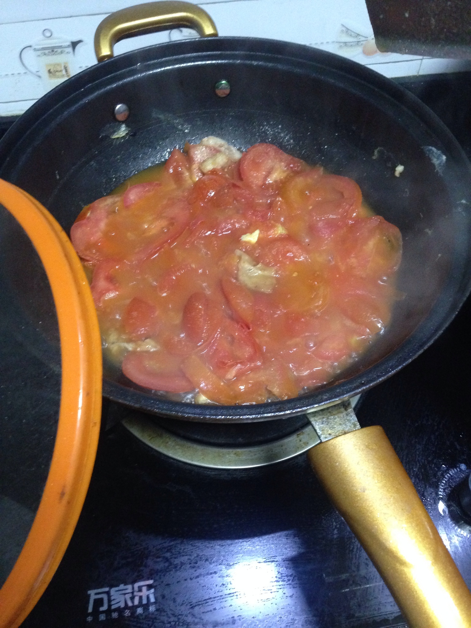 蕃茄炒蛋的做法 步骤3