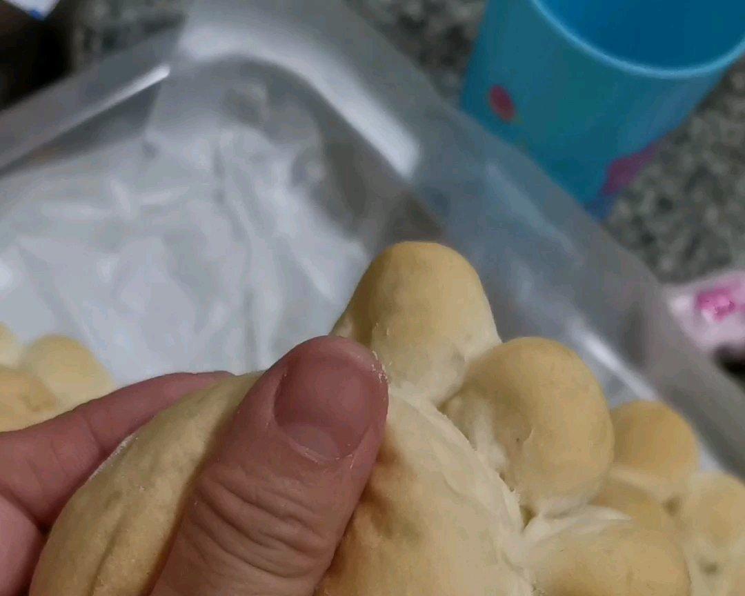 纯奶手撕吐司的做法 步骤1