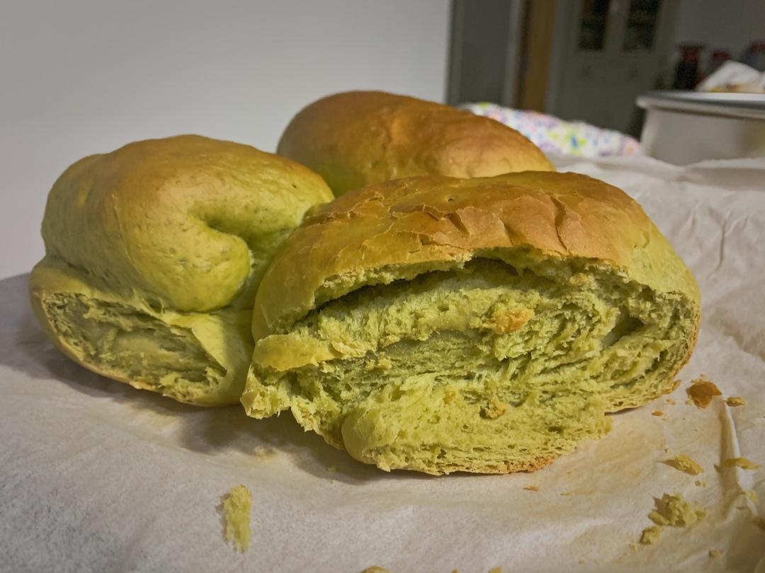 抹茶红豆吐司（详述手揉方法)