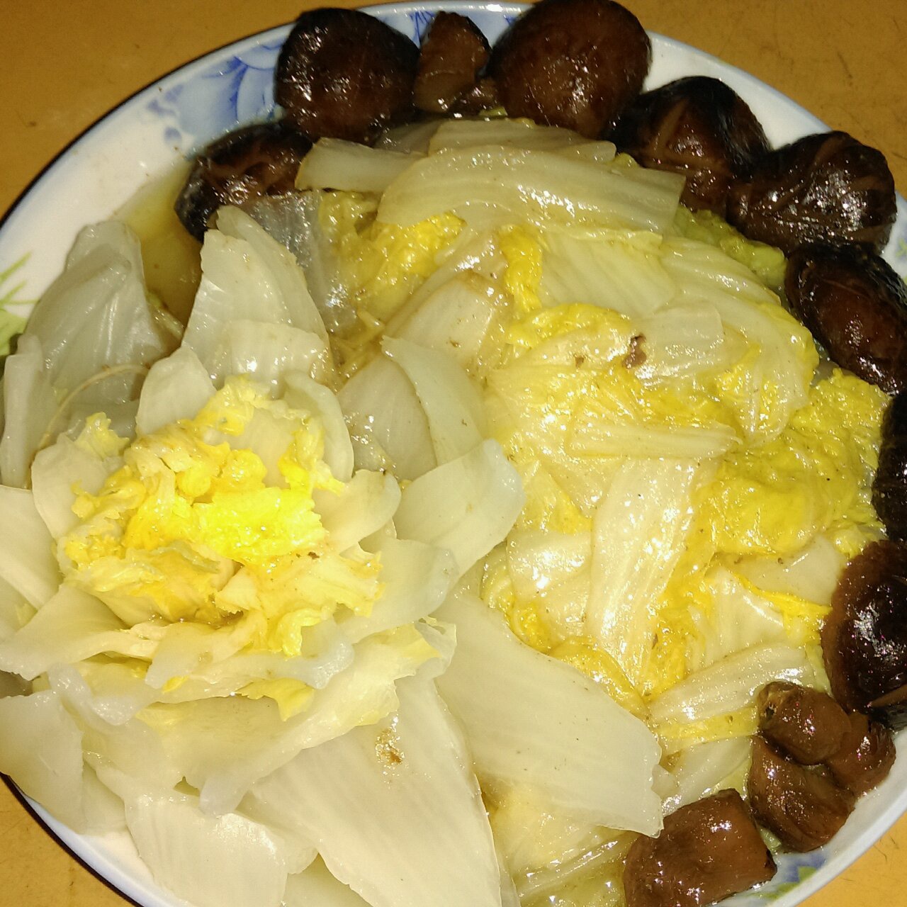 香菇菜心