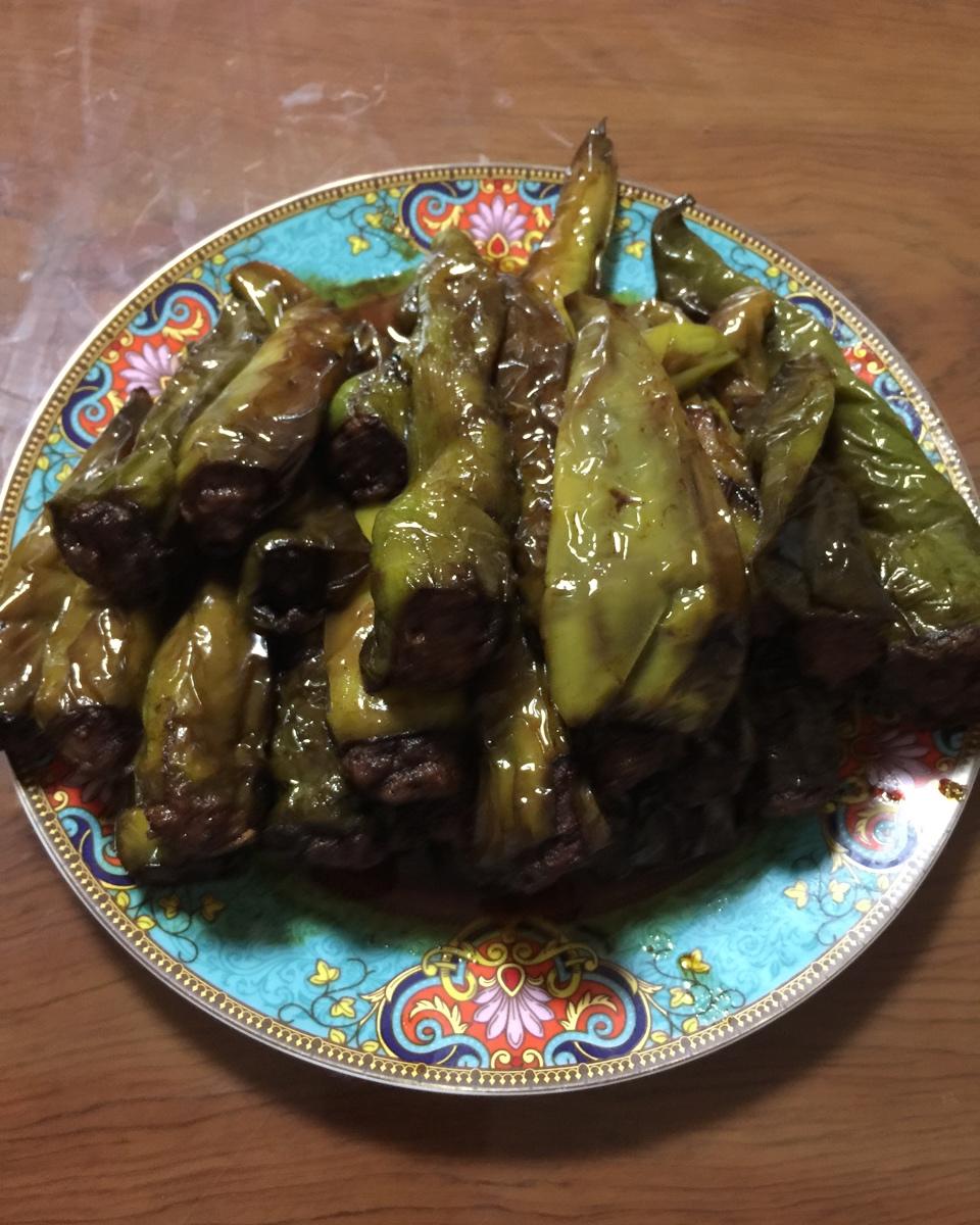 虎皮尖椒酿肉元