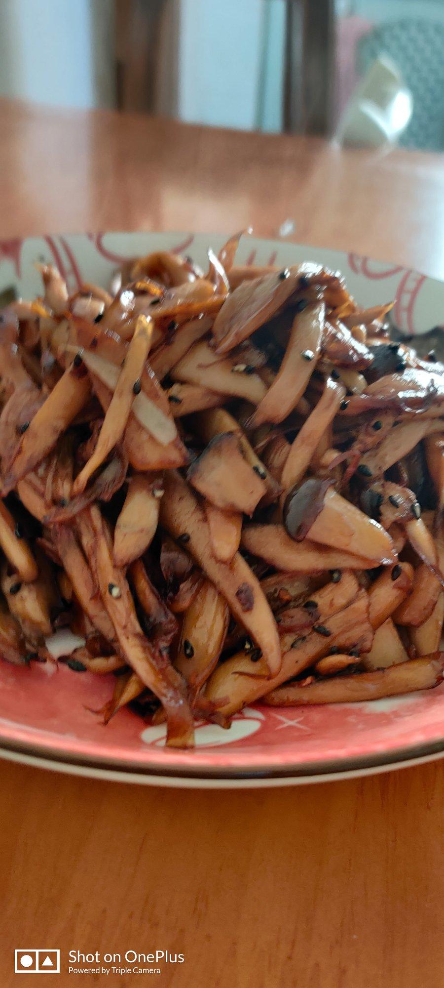 干煸杏鲍菇