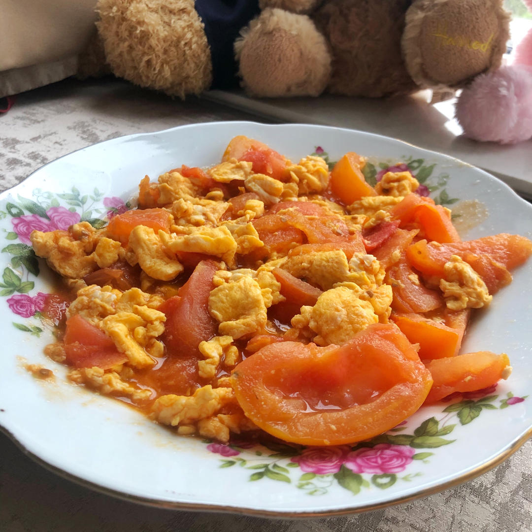 超级下饭巨简单的🍅西红柿炒鸡蛋🥚