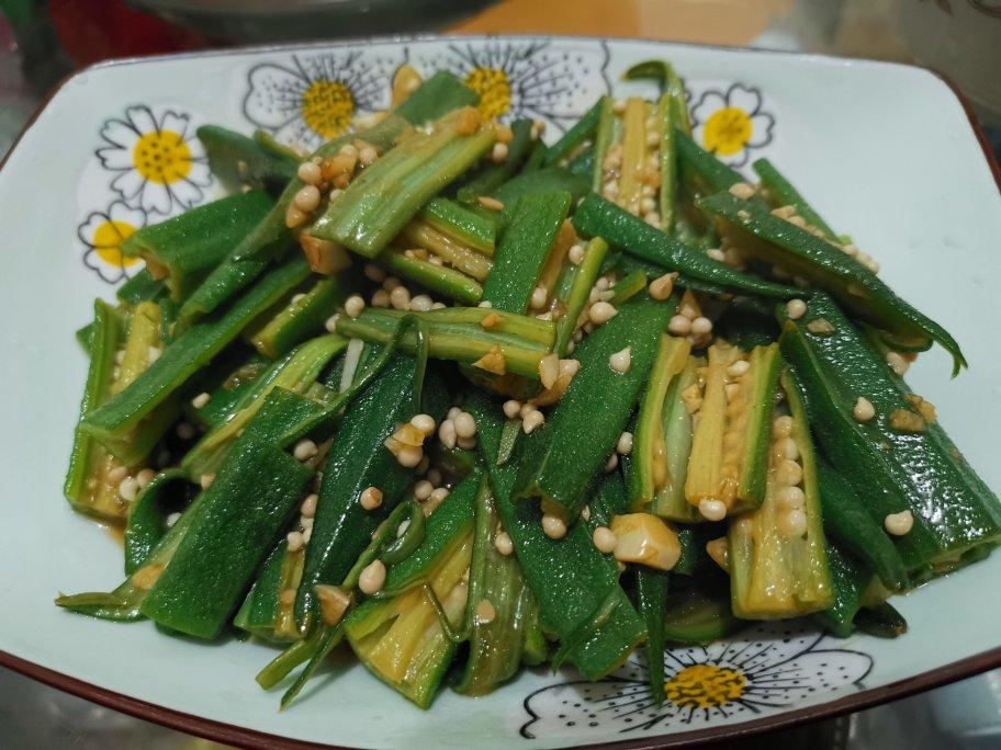 蚝油秋葵