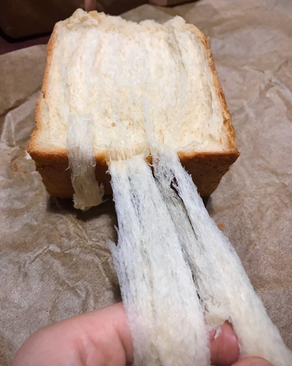 夺命软吐司(๑´ڡ`๑)超软拉丝极速方便的一次发酵吐司