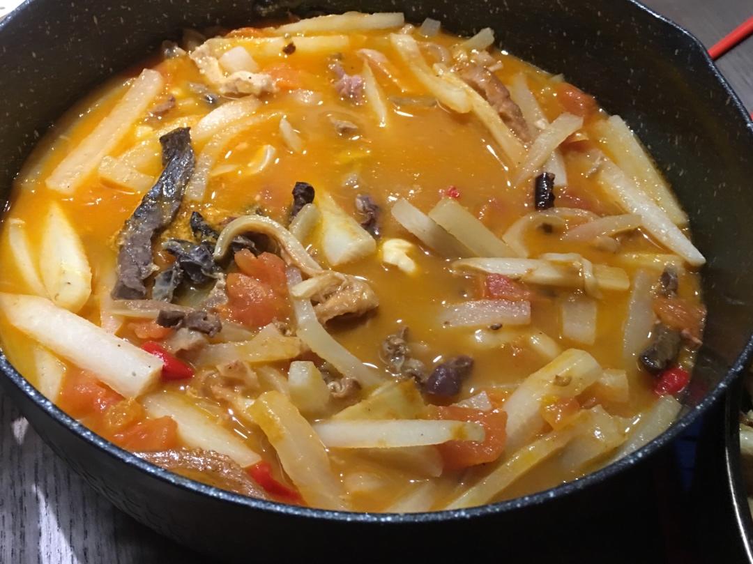 西贝莜面村羊杂