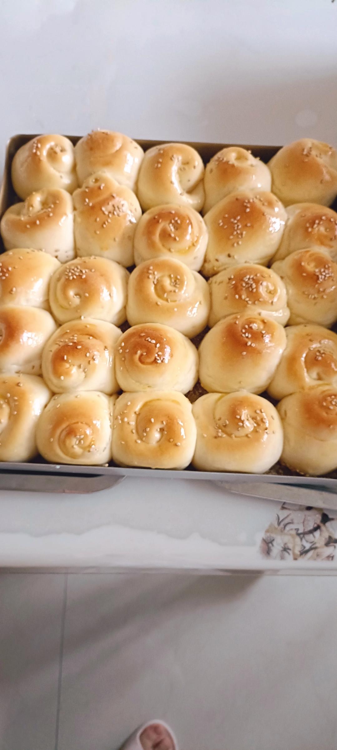 脆底蜂蜜小面包