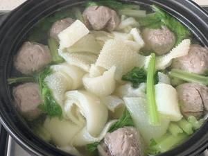 香芹牛肉丸百叶汤（潮汕风味）的做法 步骤5
