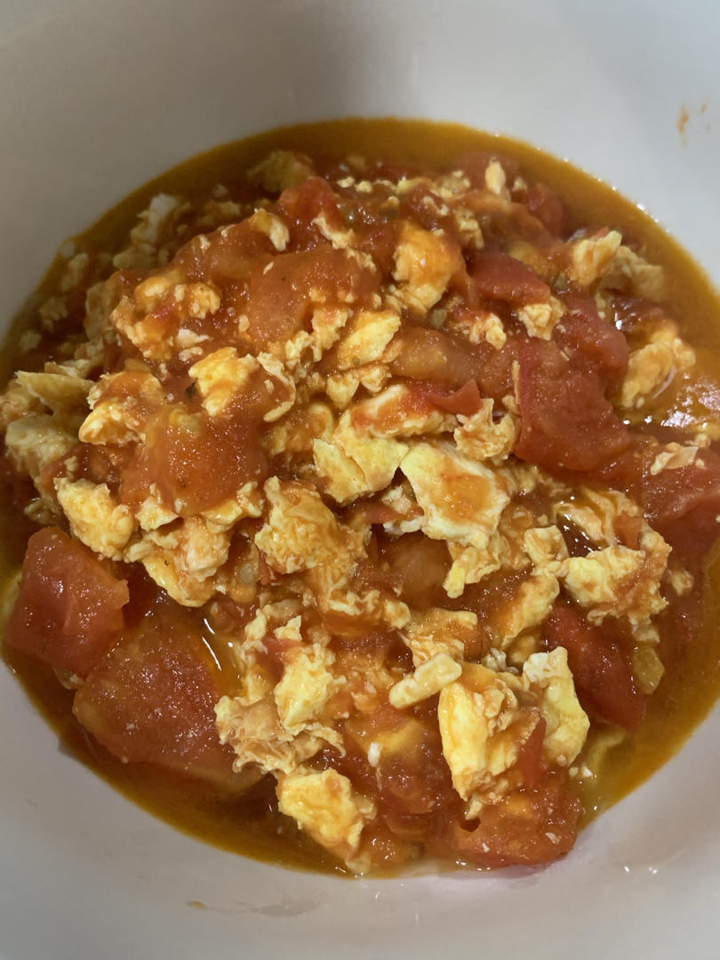 超嫩滑的番茄炒蛋