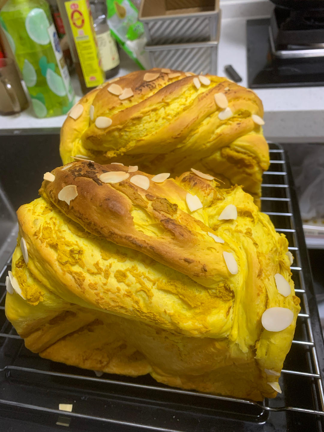 双倍南瓜乳酪吐司(专业配方)