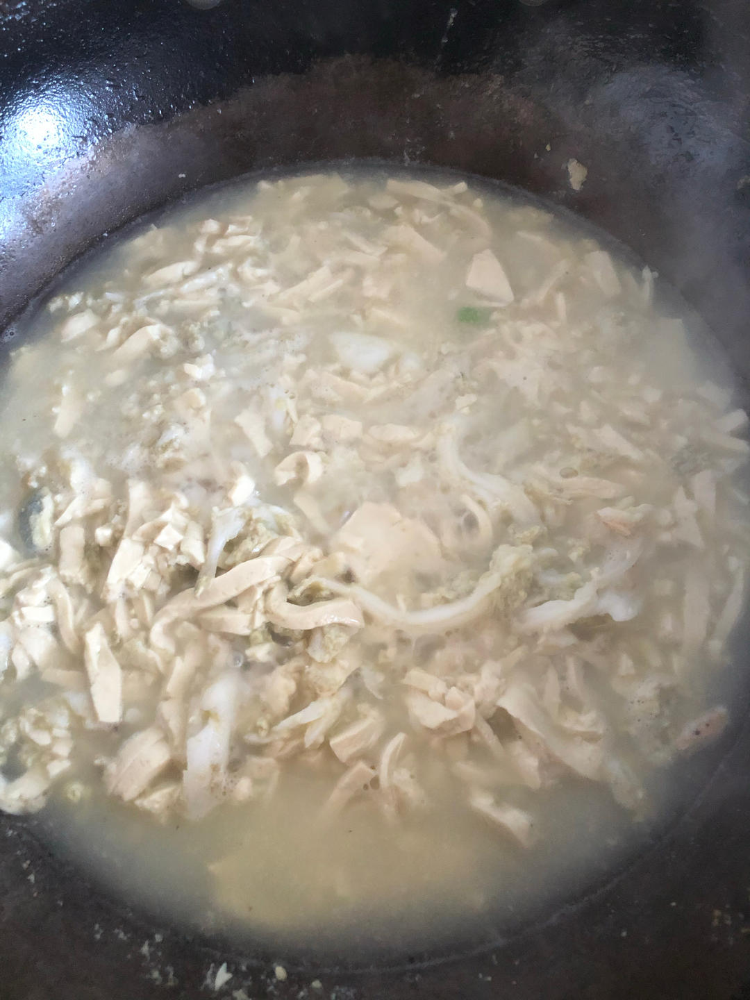 鲜透了的银鱼豆腐羹