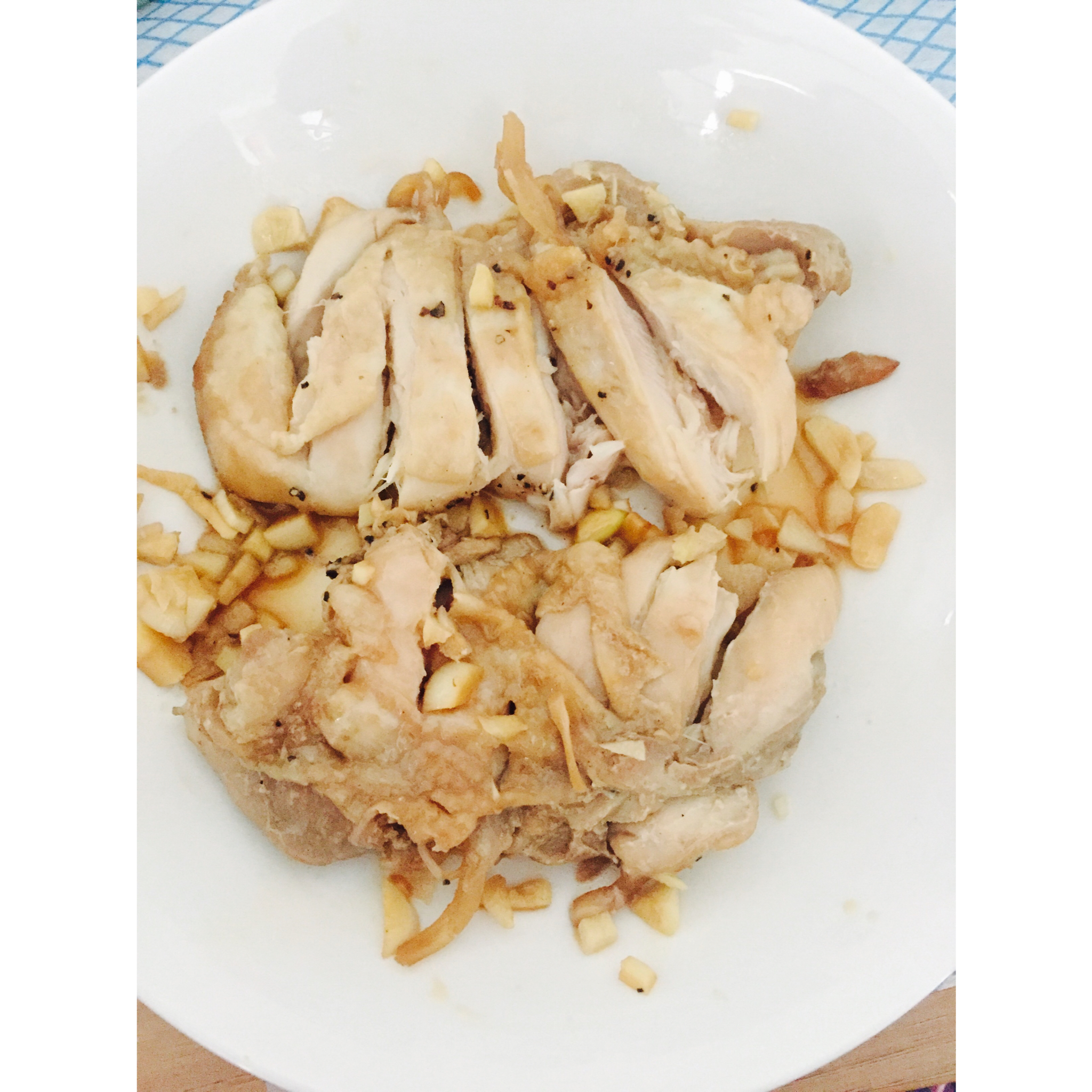 蒜香鸡腿排