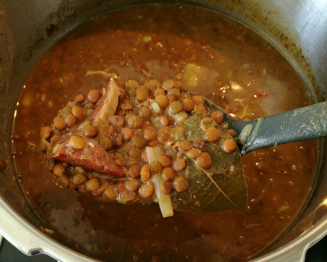 懒人版西班牙扁豆汤的做法