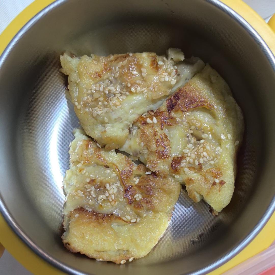 宝宝早餐香蕉饼