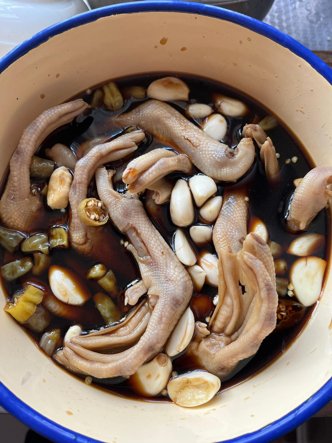 泡鸭爪（酸甜辣)