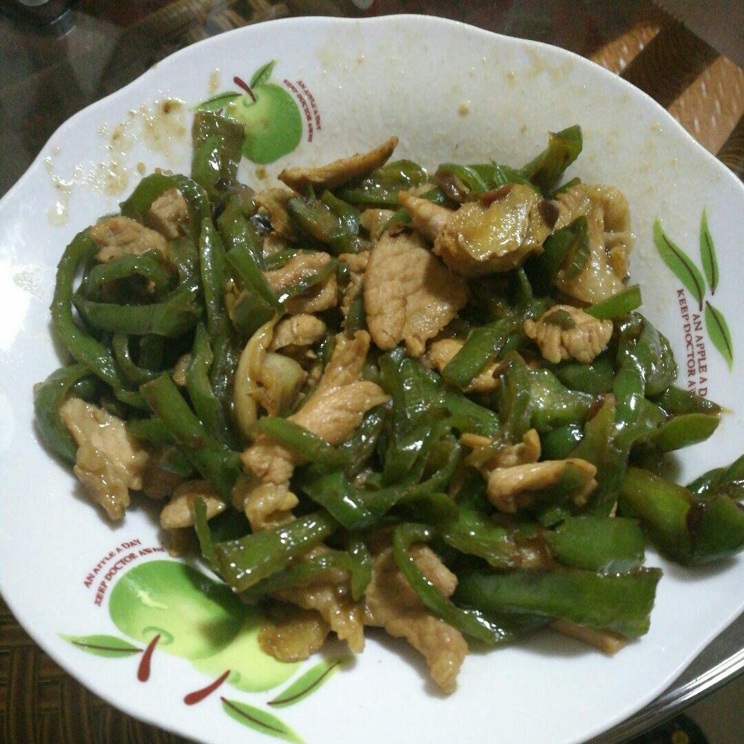 谜一般的青椒炒肉