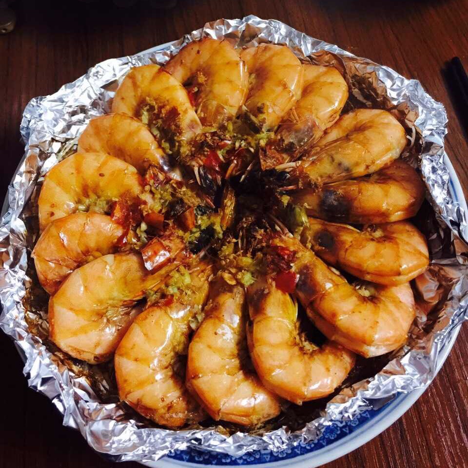 蒜蓉粉丝蒸虾