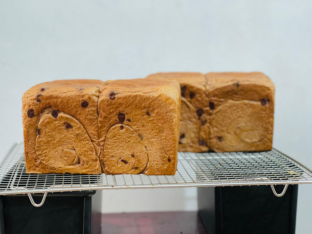 好吃到翘jiojio的巧克力生吐司