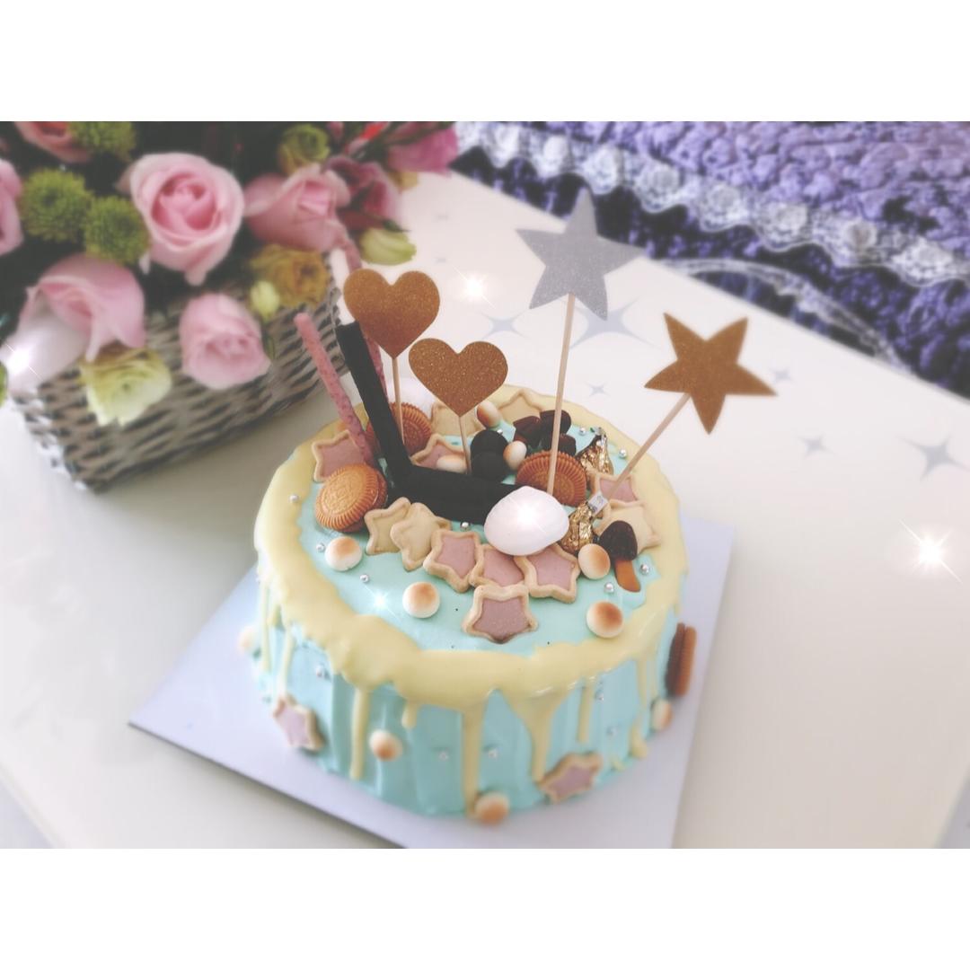 超简易可行的巧克力淋面（完全依靠个人经验）