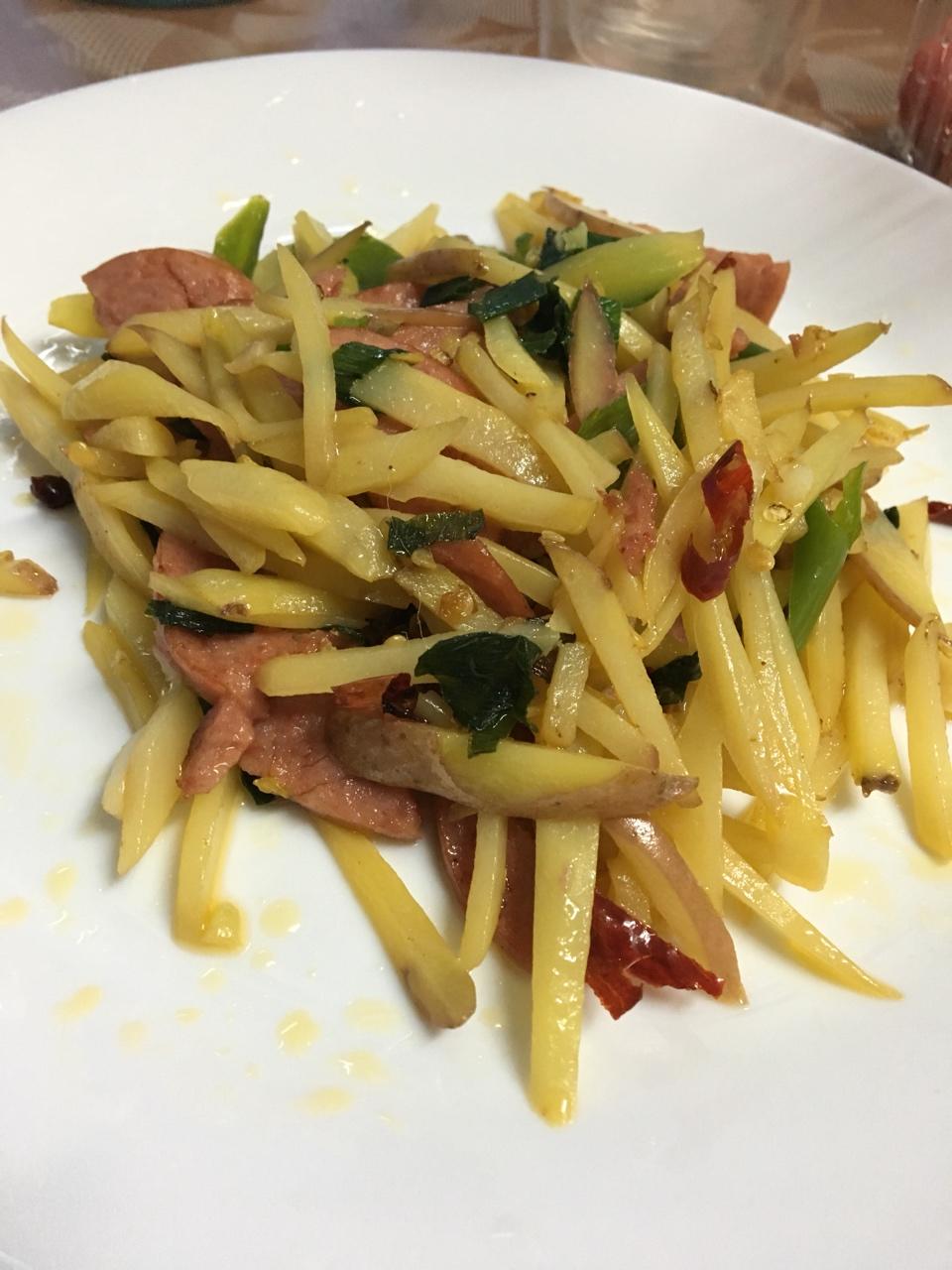 炒土豆丝