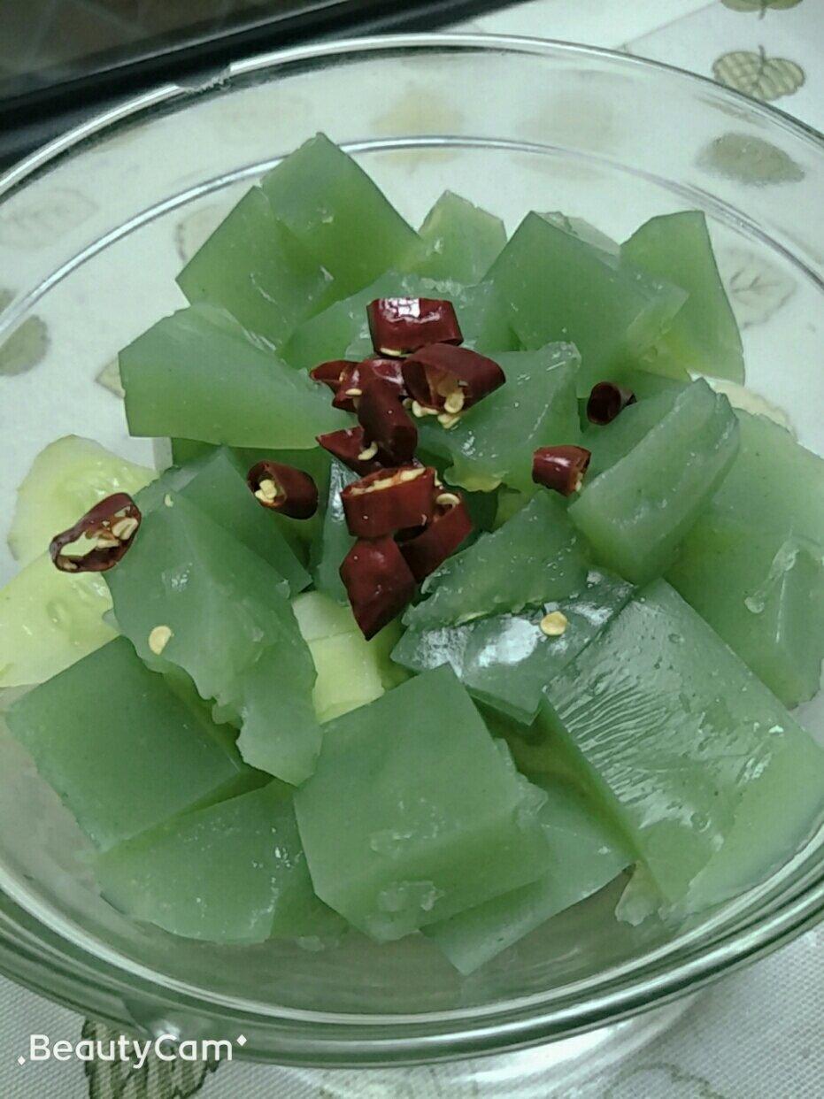 夏日透心凉之黄瓜凉粉