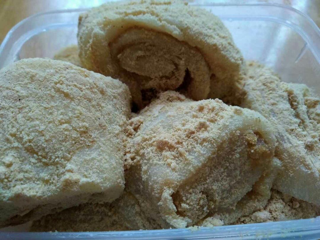 和外面那些妖艳货色不一样的老北京传统驴打滚