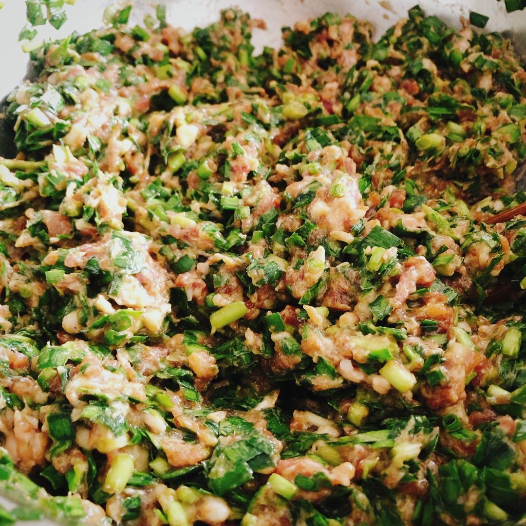 韭菜猪肉饺子（附包法）