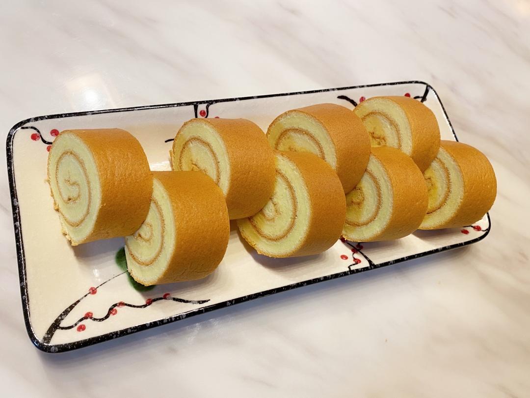 甜心小肉萌萌哒做的瑞士卷