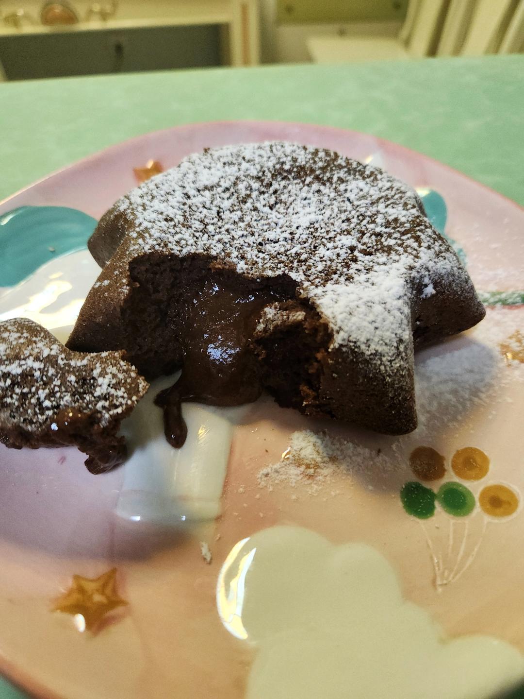 巧克力熔岩蛋糕(全图文超简单)