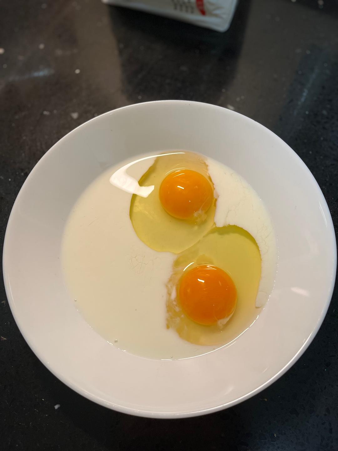 纯奶手撕吐司的做法 步骤1