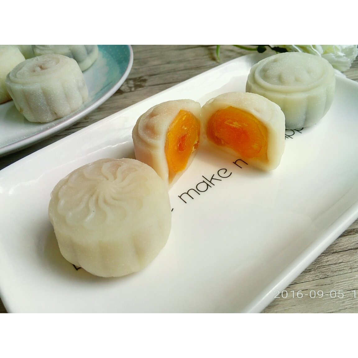 《Tinrry下午茶》冰皮月饼（奶黄馅）