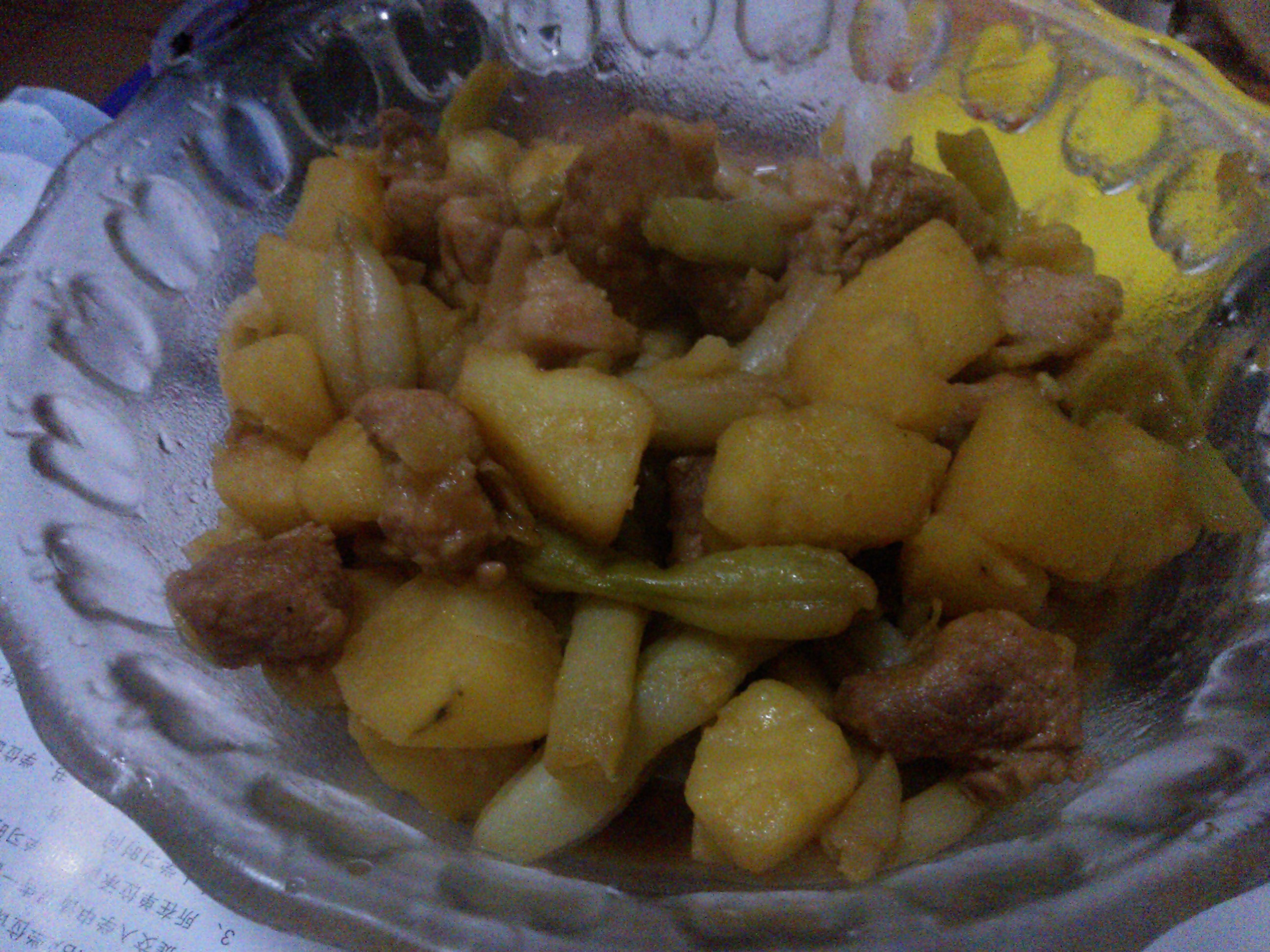土豆芸豆五花肉