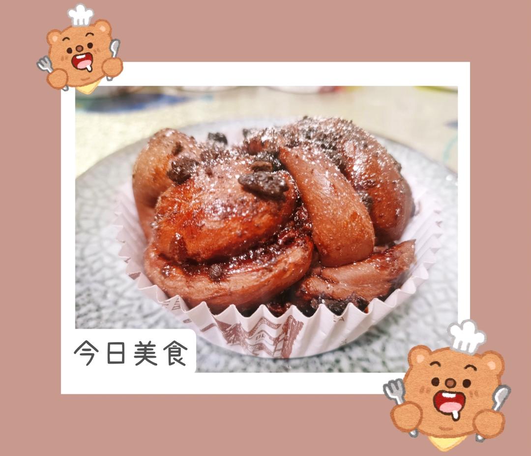 超松软的一发芝士香葱火腿沙拉面包|柔软拉丝|新手友好