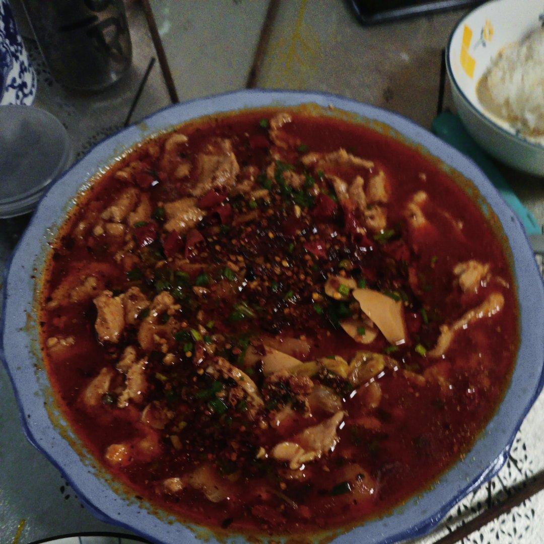 水煮肉片（肯定不翻车）