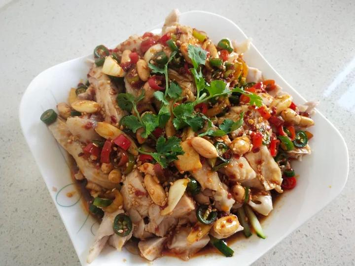 家庭版麻辣口水鸡，春夏开胃凉菜