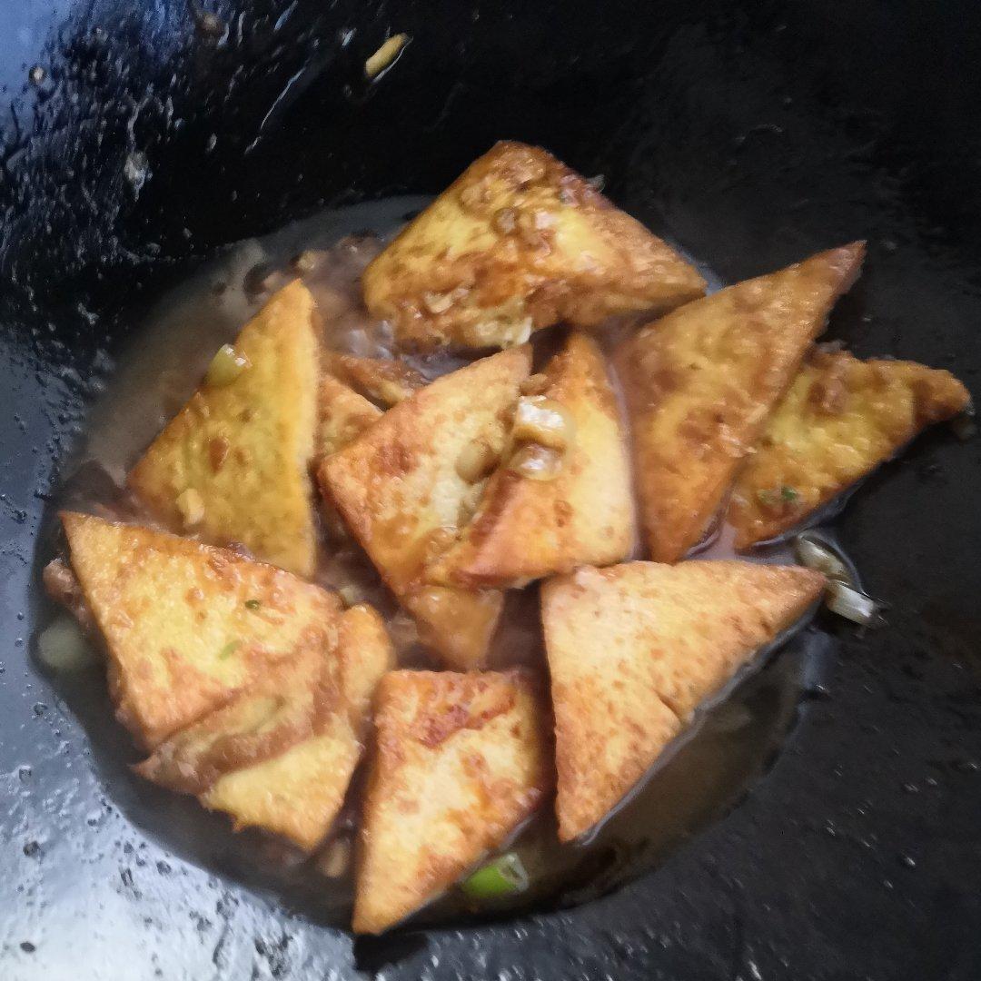 焖煎豆腐