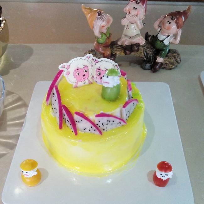 过个萌萌的圣诞节——圣诞欢乐巧克力裸蛋糕