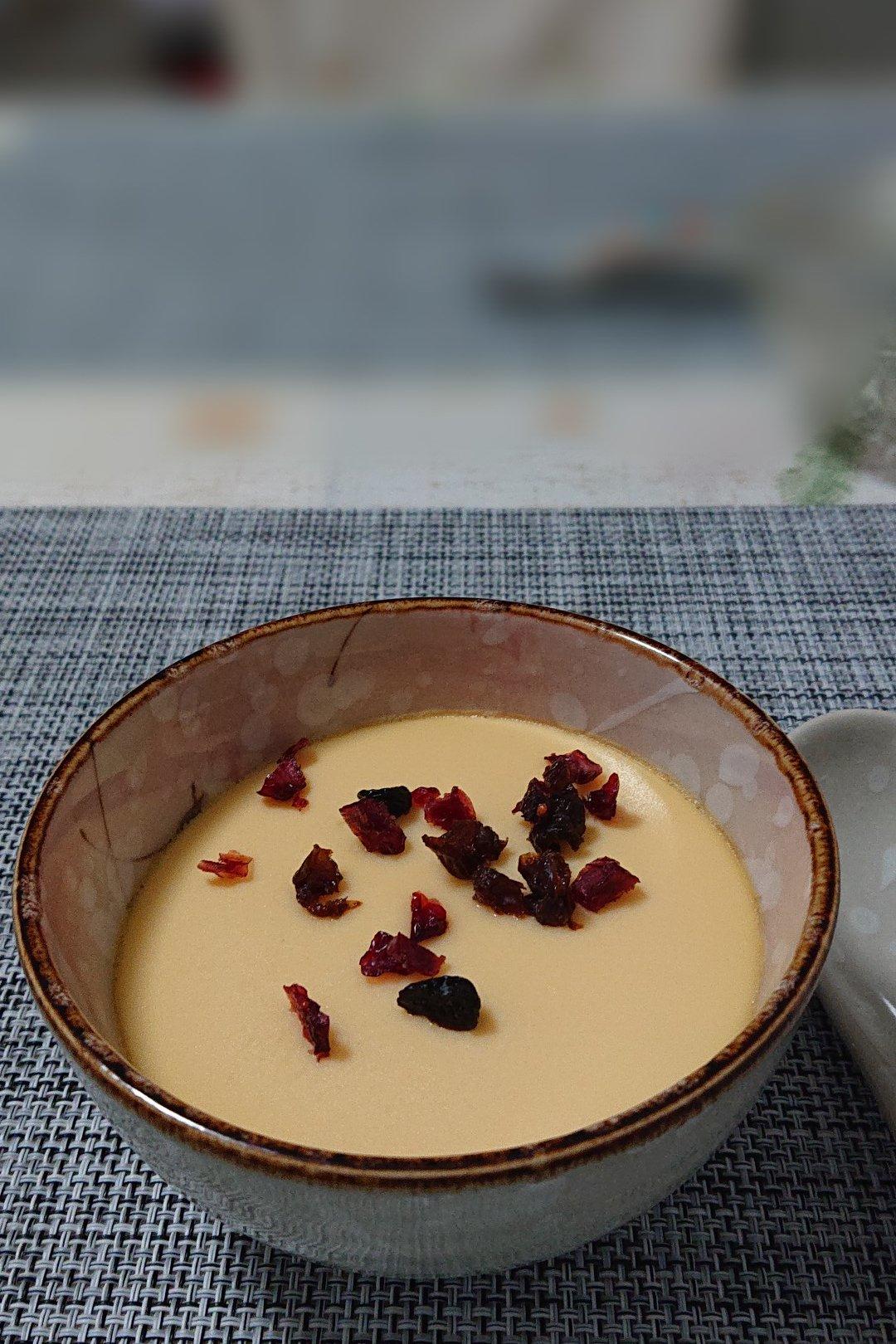 牛奶蒸蛋【甜品早餐】