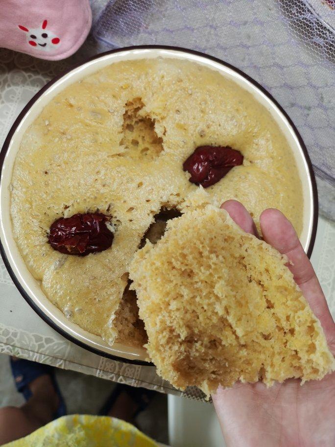 纽扣ic1f做的红糖发糕