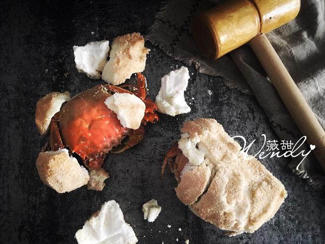 日式盐烤蟹的做法