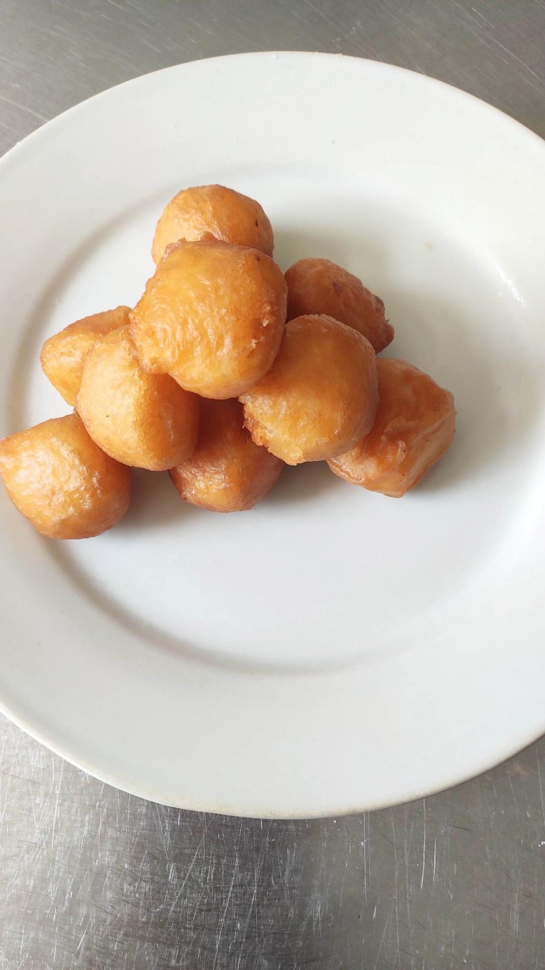 胡圣鹏做的脆皮苹果